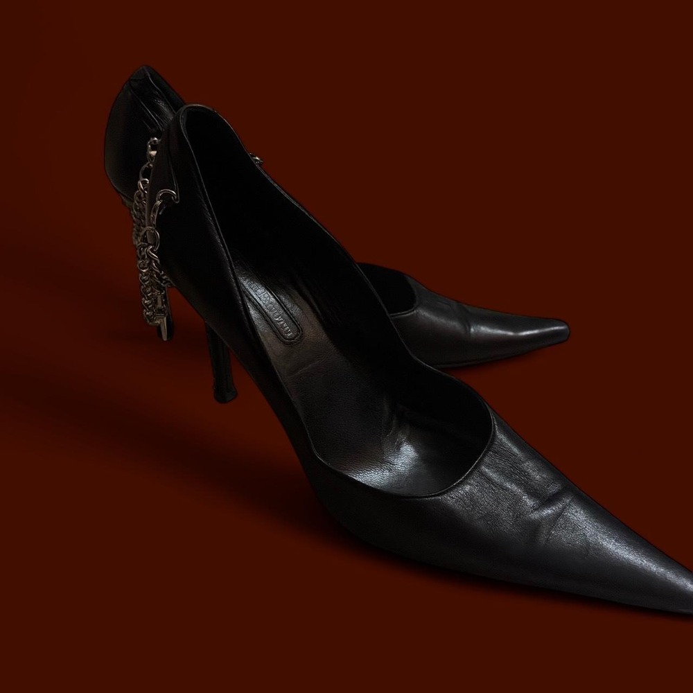 Cesare Paciotti Black leather